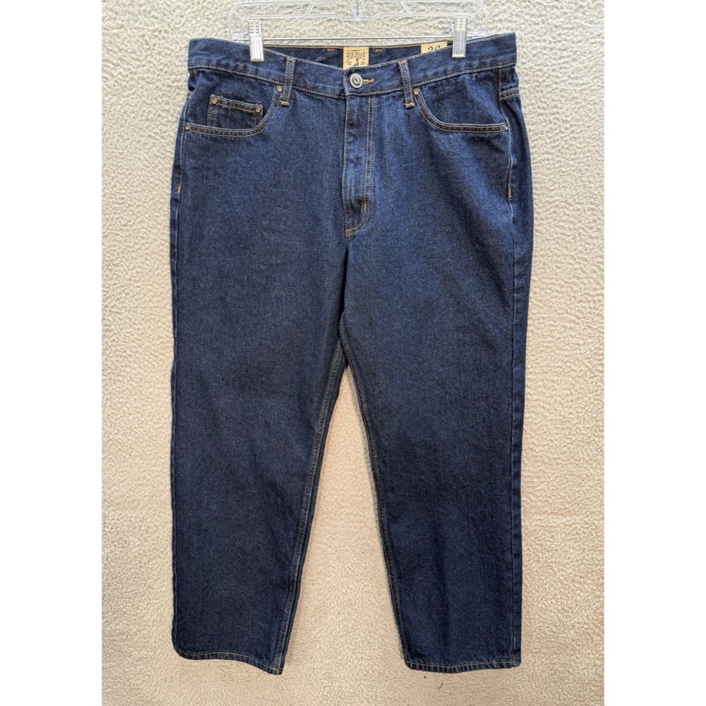 Red Head Jeans Mens 36x30 Blue Denim Relaxed Fit Workwear Outdoors Barn Chore